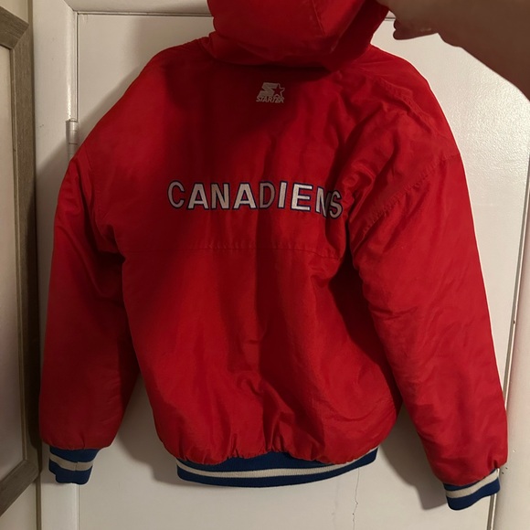 Montreal Canadiens Starter Jacket, Small VINTAGE 1980s - Picture 4 of 5